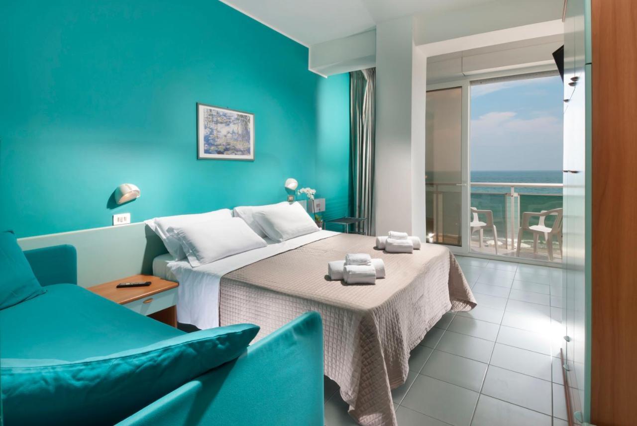 Hotel International Direttamente Sulla Sabbia Misano Adriatico Zewnętrze zdjęcie